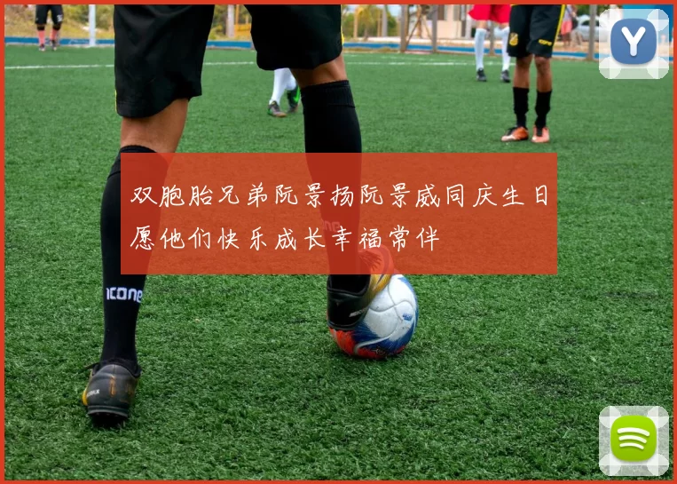 双胞胎兄弟阮景扬阮景威同庆生日愿他们快乐成长幸福常伴